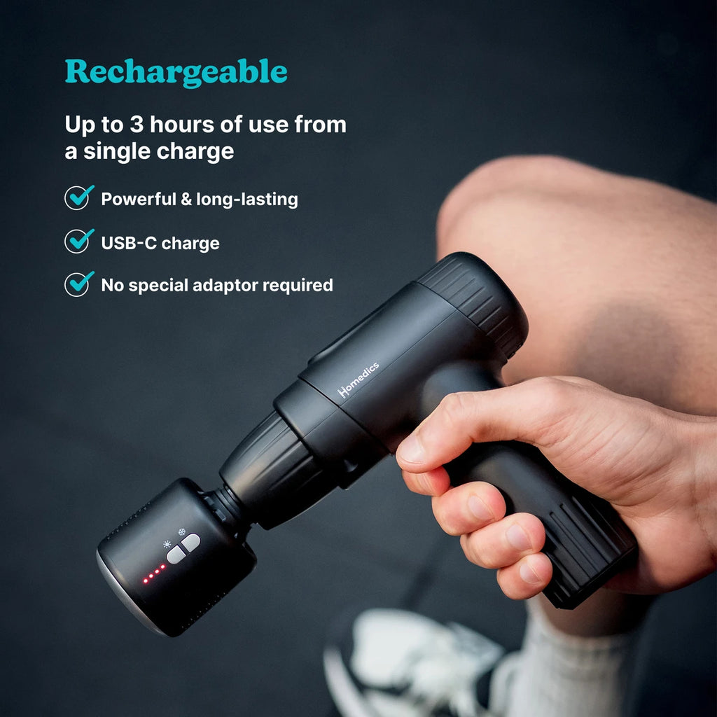 Homedics NOVO+ Hot & Cold Massage Gun