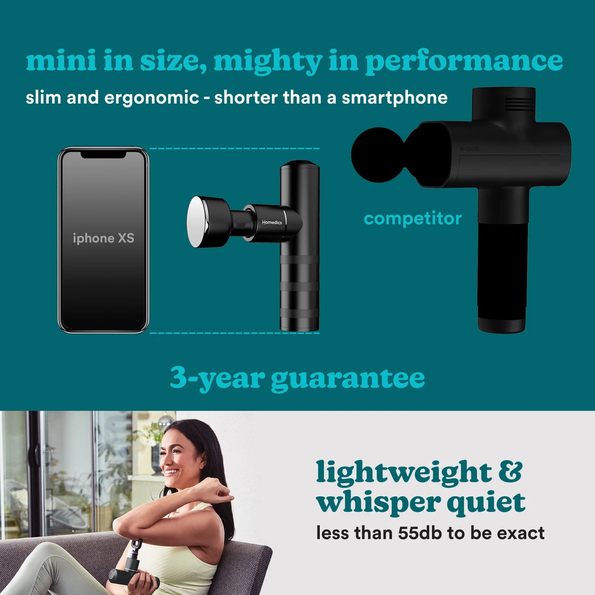 Homedics MYTI Mini Massage Gun